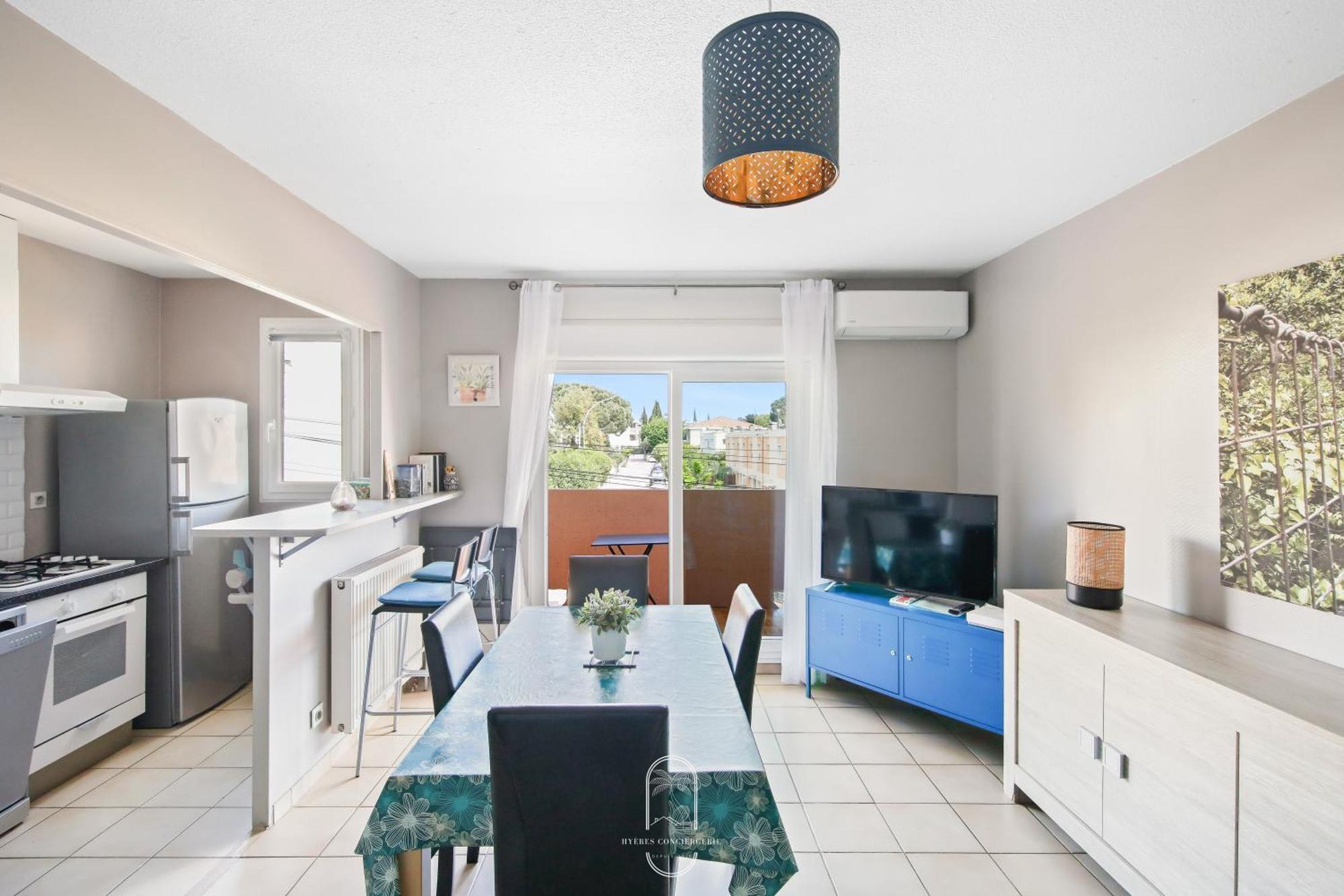 Hyeres Proche Centre - Appartement 1 Chambre Clim Pk Wifi By Hc Kültér fotó